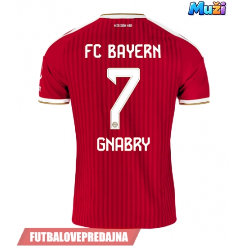 Lacne Muži Futbalové dres Bayern Munich Serge Gnabry #7 2026-27 Krátky Rukáv - Domáci